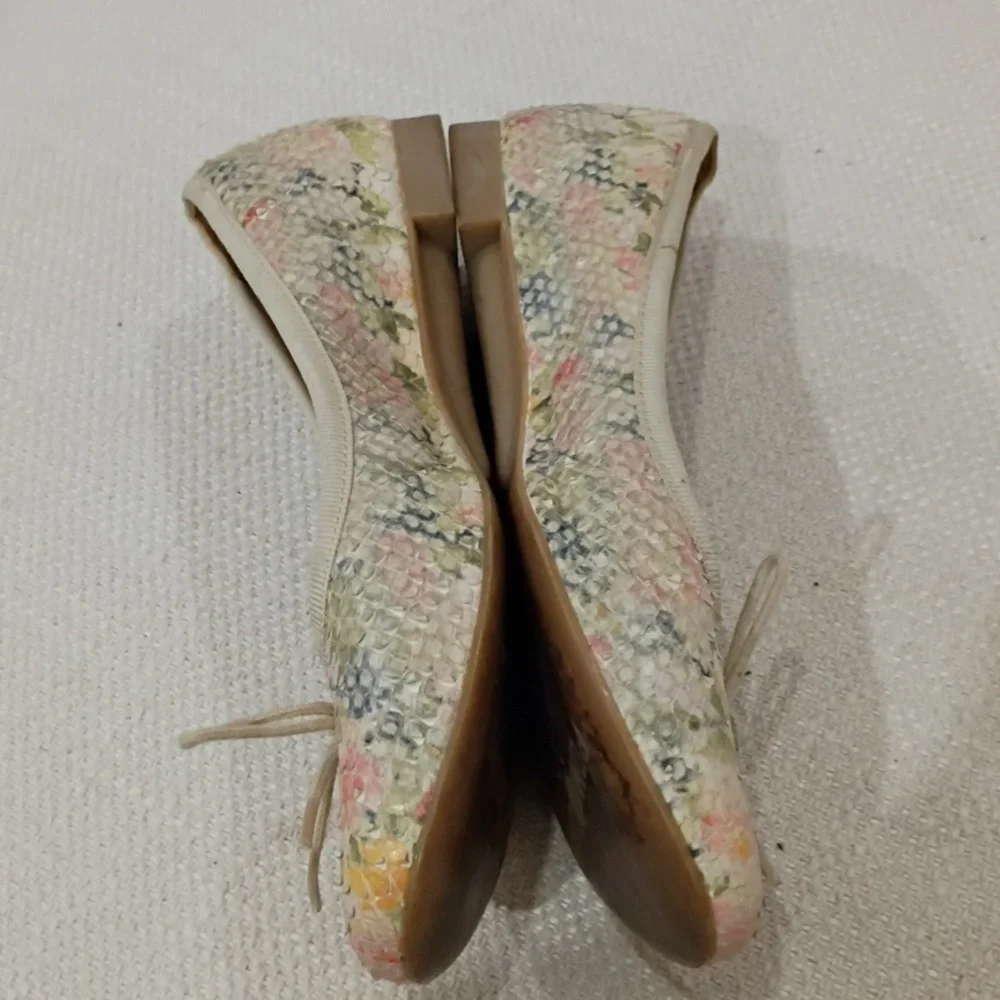 Pom D'Api Women's Multicolor Floral Flats - Picture 5 of 8